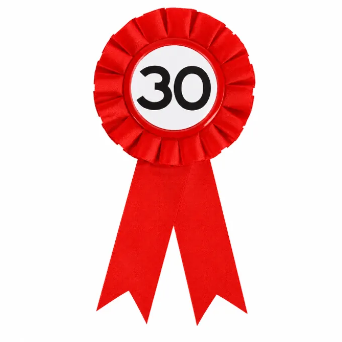 Rozet verkeersbord 30 jaar