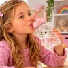 Roze waterfles beertje 1000ml