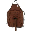 Schort man piemel bruin XL