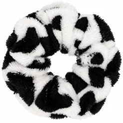 Scrunchie koeienprint zacht