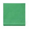 Servetten groen 33x33 cm - 20 stuks