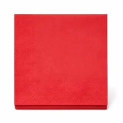 Servetten rood 33x33 cm - 20 stuks
