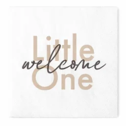 Servetten Welcome little one 33x33 cm - 20 stuks