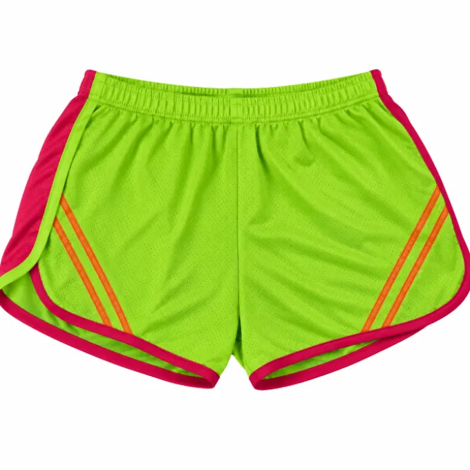 Short neon geel