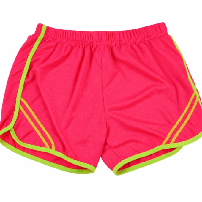 Short neon roze
