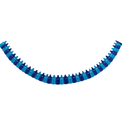 Slinger babyfles blauw