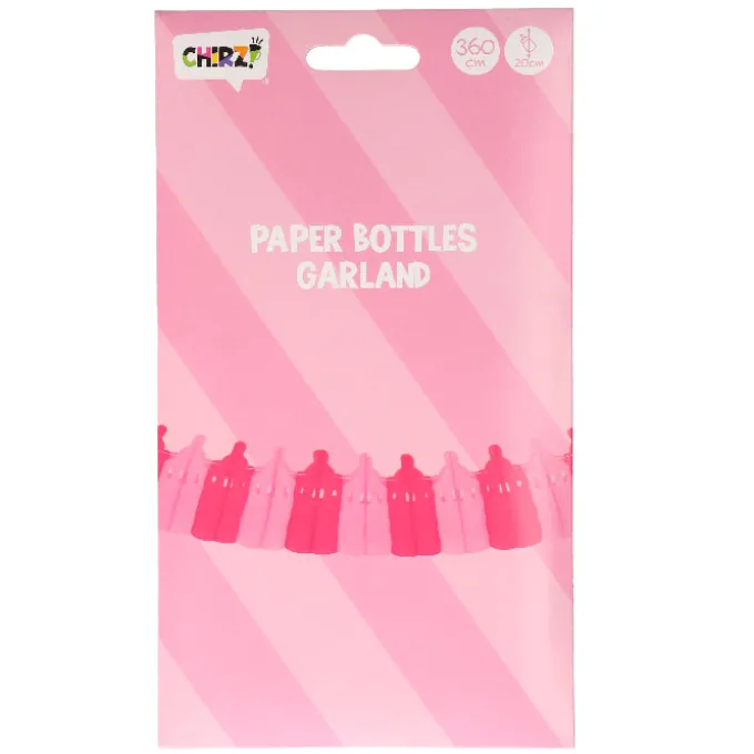 Slinger babyfles roze
