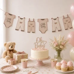 Slinger beige babyrompers (5 meter)
