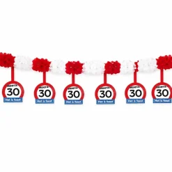 Slinger verkeersbord Hoera 30