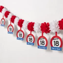 Slinger verkeersbord Hoera 18