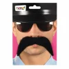 Snor disco zwart