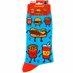 Sokken - funny fast food - maat 36-41