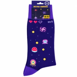 Sokken - funny retro games - maat 40-45