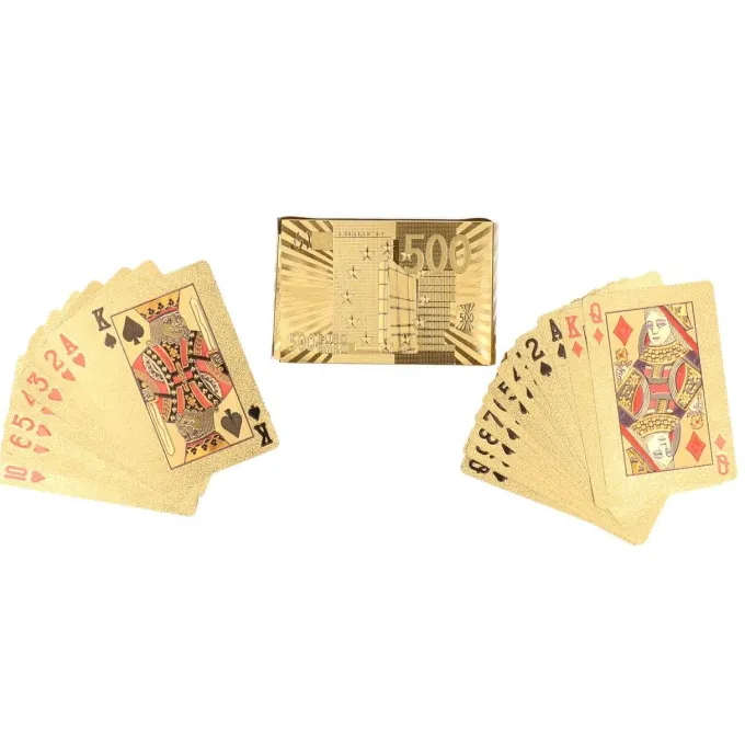Speelkaarten goud