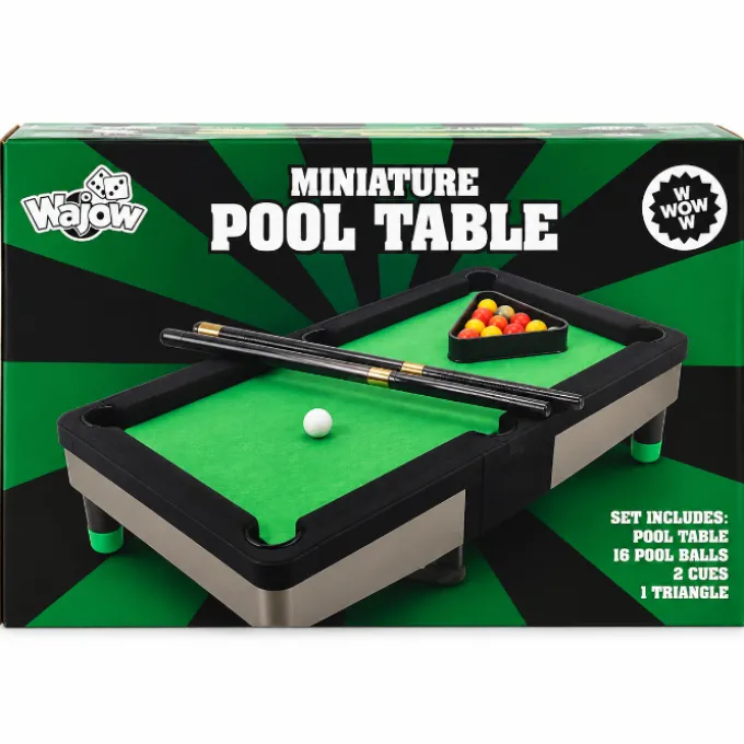 Spel miniature pool tafel