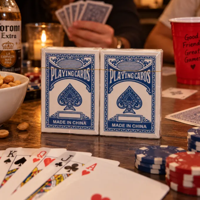 Spel speelkaarten 2 stuks