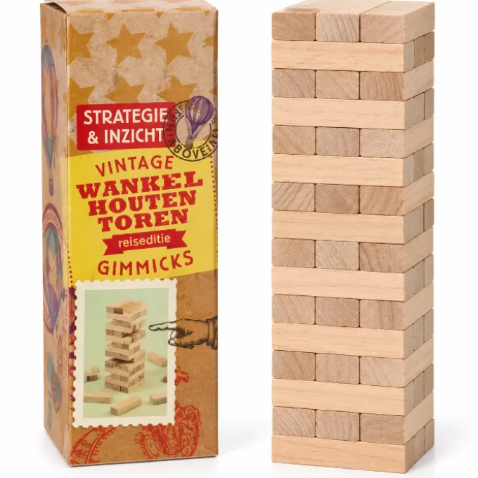Spel Wankele Houten Toren