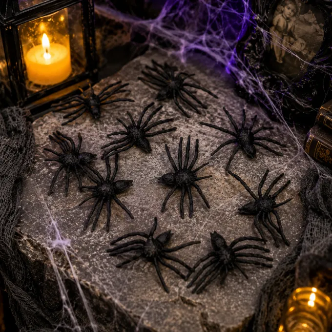 Spinnen creepy 10 stuks