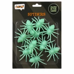 Spinnen Halloween klein glow in the dark