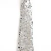 Stropdas pailletten zilver
