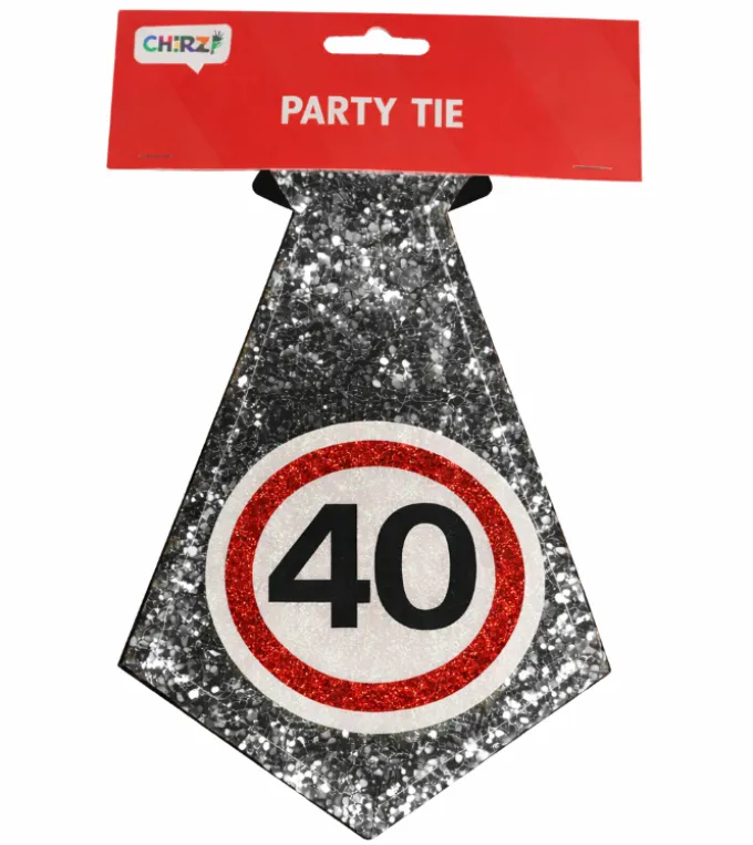 Stropdas verkeersbord 40 jaar