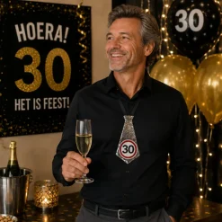 Stropdas verkeersbord 30 jaar
