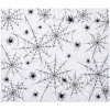 Tafelkleed Halloween plastic zwart/wit 260 x 130cm