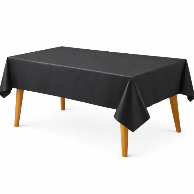 Tafelkleed zwart 137cm x 274 cm