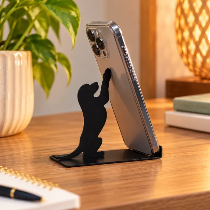 Telefoonhouder Hond
