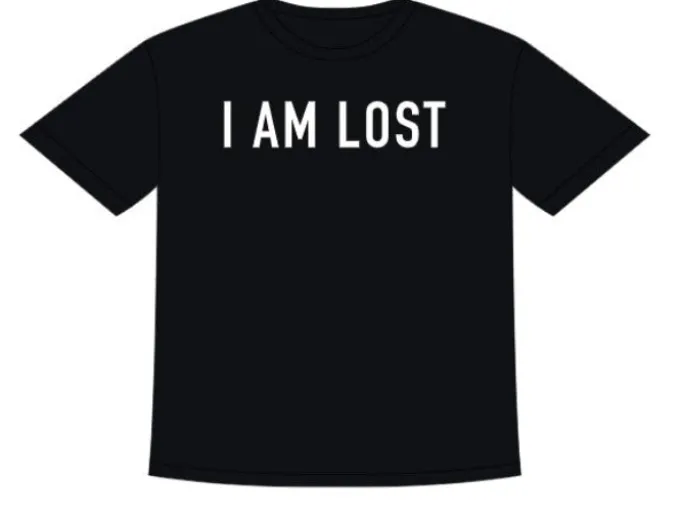 T-shirt I am lost S/M