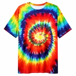 T-shirt tie-dye dames one size