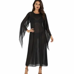 Tuniek Halloween zwart unisex one size