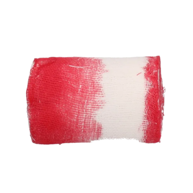 Verband Halloween bloederig wit/rood