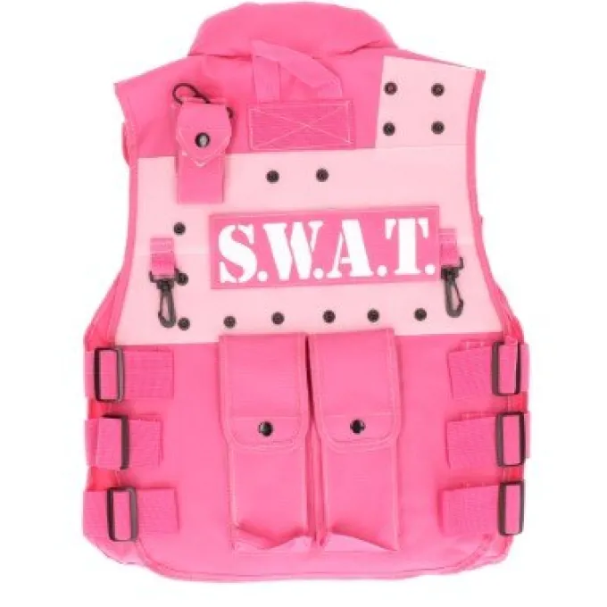 Vest SWAT roze maat M