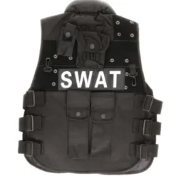 Vest SWAT zwart XL