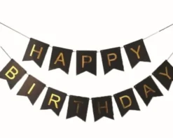 Vlaggenlijn Happy Birthday - 3m