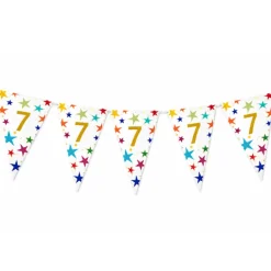 Vlaggenlijn Sterren 7 jaar - 6 meter