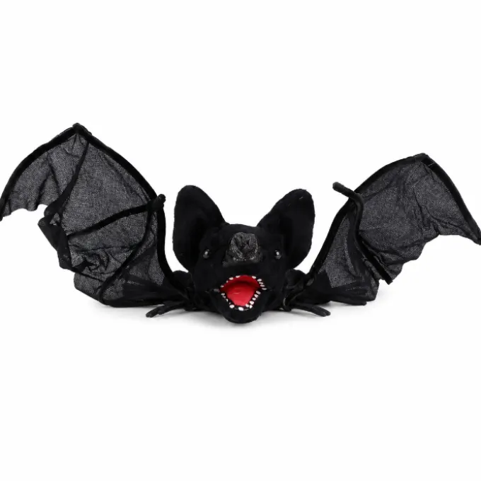 Vleermuis Halloween licht en geluid - 69 cm
