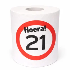 WC rol verkeersbord 21 jaar