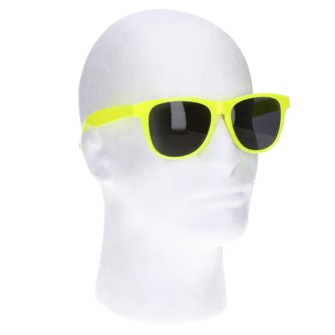Zonnebril neon geel