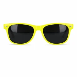 Zonnebril neon geel