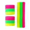 Zweetband set neon meerkleurig